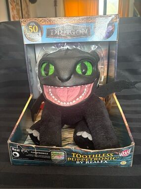 Official Toothless Puppetronic Interactive Dragon